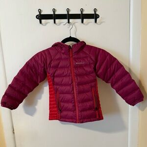 Eddie Bauer Purple Puffer Jacket